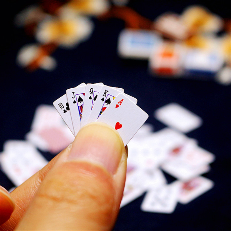 Mini Poker Playing Cards