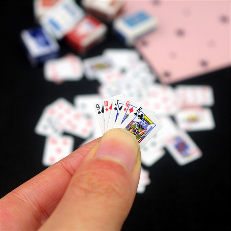 Mini Poker Playing Cards